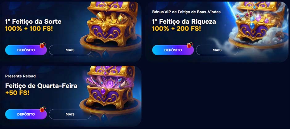 Bónus do casino online Wizardo para jogadores de Portugal. 
